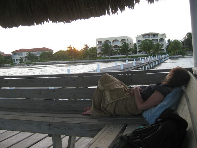 The dock
