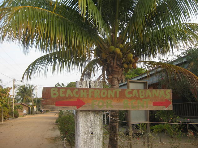 cabanas sign