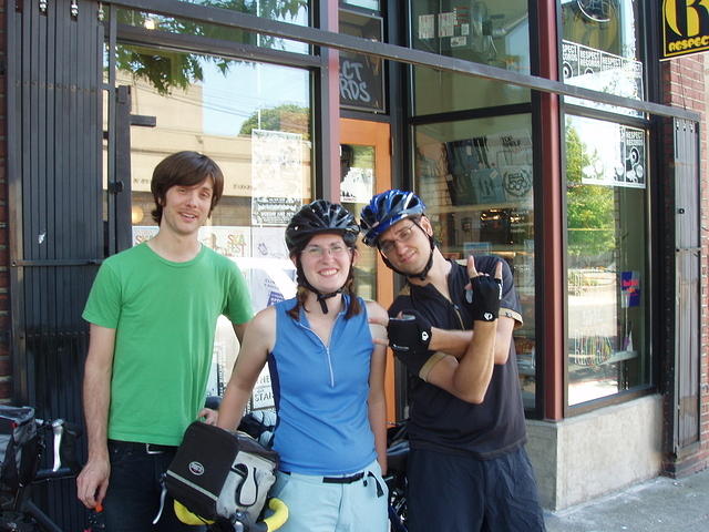 Vann, Megan, and Greg