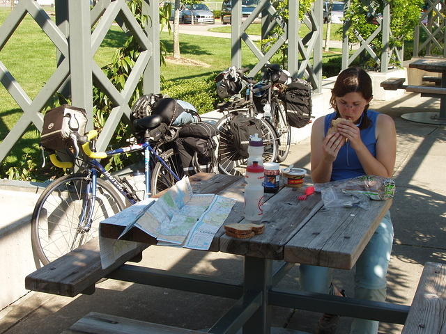 Eating Sandwiches, Looking at Maps