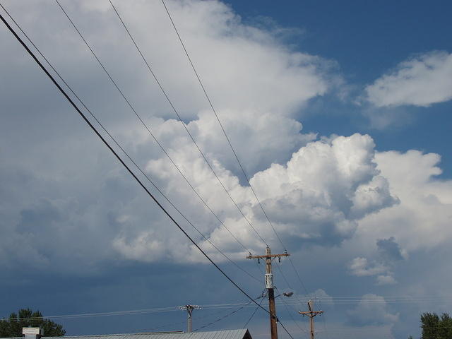 at least it made cool clouds
