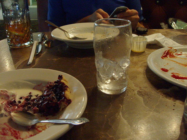 we ate so many huckleberries - and never got rained on