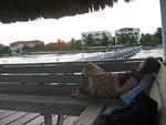 The dock