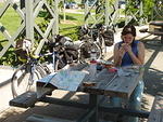 Eating Sandwiches, Looking at Maps